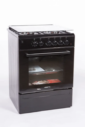 VESTA Valencia VGE 50 10-E Black комбинированная плита