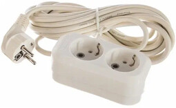 SMARTBUY SBE-16-2-05-Z 2 розетки 5 м (16А/3.5кВт) удлинитель с заземлением