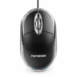 ГАРНИЗОН GM-100 Black проводная мышь