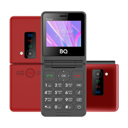 BQ 2456 Rocket Red 1000мАч/2.4"/камера мобильный телефон