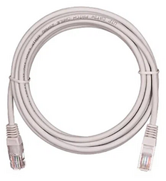 EXPLOYD EX-K-1396 UTR/позолоченный штекер RJ45/CAT6/3M/grey патч-корд