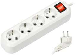 SMARTBUY SBE-16-4-05-ZS 4 розетки 5м (16А/3.5кВт) удлинитель с заземлением