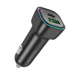 BOROFONE BZ28A USB Type-C 30W черный  автомобильное ЗУ