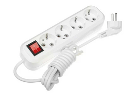 SMARTBUY SBE-16-4-02-ZS 4 розетки 2м (16А/3.5кВт) удлинитель с заземлением