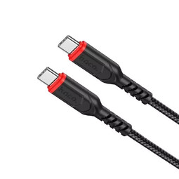HOCO  X59 Victory Type-C-Type-C 2.0м 60W Black кабель для зарядки и передачи данных