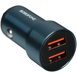 BOROFONE BZ19 Wisdom  2*USB 2.4A 12W автомобильное ЗУ