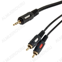 ALENCOM 62-017 3.5mm/2RCA 1.5м кабель