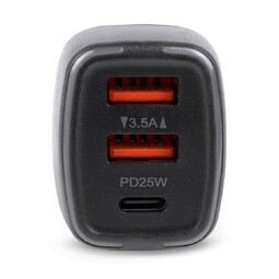 AVS UC-742  USB QC 3.0 + PD Type C автомобильное ЗУ