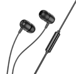 BOROFONE BM77 Ascending Black проводные наушники с микрофоном