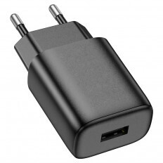 HOCO C134А Solid USB 12W Black сетевое ЗУ