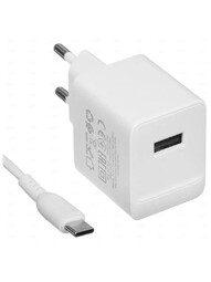BOROFONE BA110A Lemi  USB 1.5А белый с кабелем  USB-Type-C сетевое ЗУ