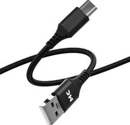 MORE CHOICE  K69a USB 3.0A для Type-C - 1м черный кабель