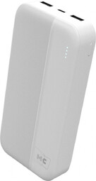 MORE CHOICE PB25-20 20000mAh 2USB+Type-C+1micro USB 2.0A белый внешний аккумулятор