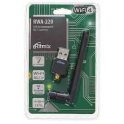 RITMIX RWA-220 USB беспроводной Wi-Fi сетевой адаптер