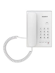 MAXVI СS-02 White проводной телефон