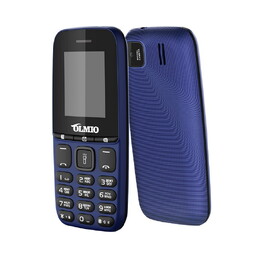 OLMIO A15 1050мАч/1.77"/камера/фонарь (синий) мобильный телефон