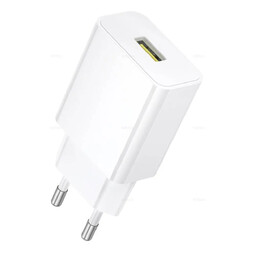 BOROFONE  BA111A  USB QC3.0  белый сетевое ЗУ